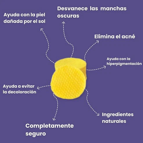 Alemi® - Limpiadores de ácido kójico y cúrcuma
