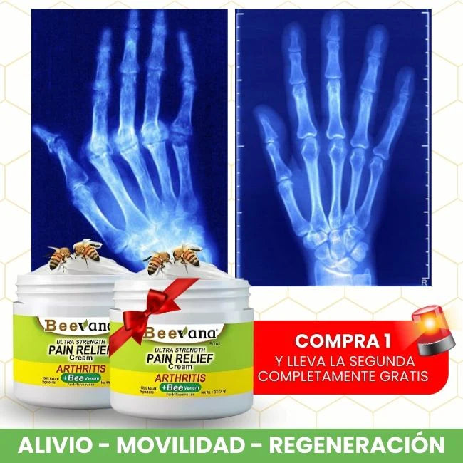 Beevana , 2 x 1 crema dolores y articulaciones, lleva 1 GRATIS
